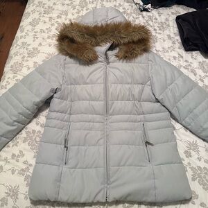 RW&CO - Vintage Winter Jacket in baby blue